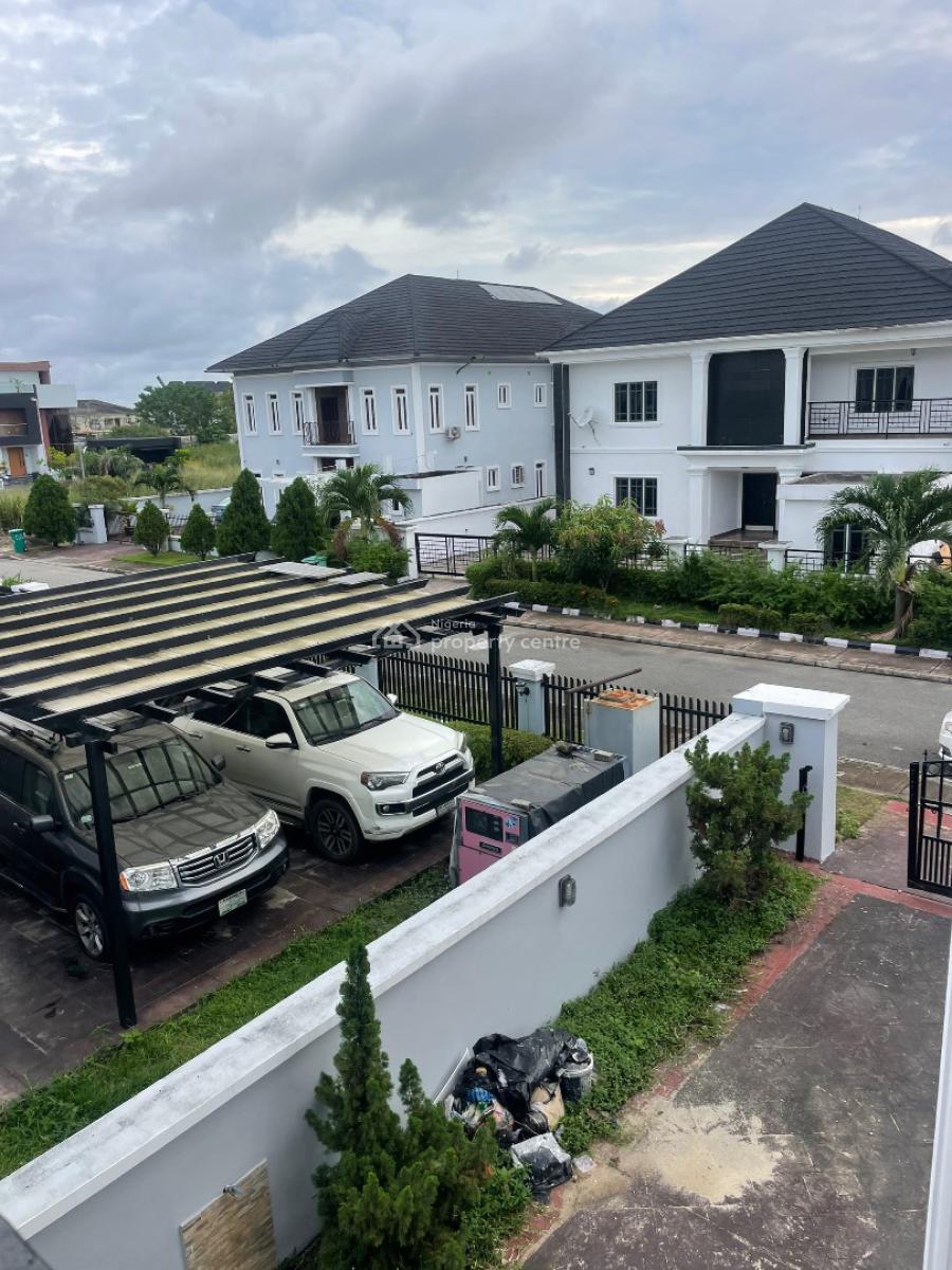 Contemporary Spacious 5 Bedroom Fully Detached Duplex with Bq, Royal Garden Estate, Ajah, Lagos, Detached Duplex for Rent