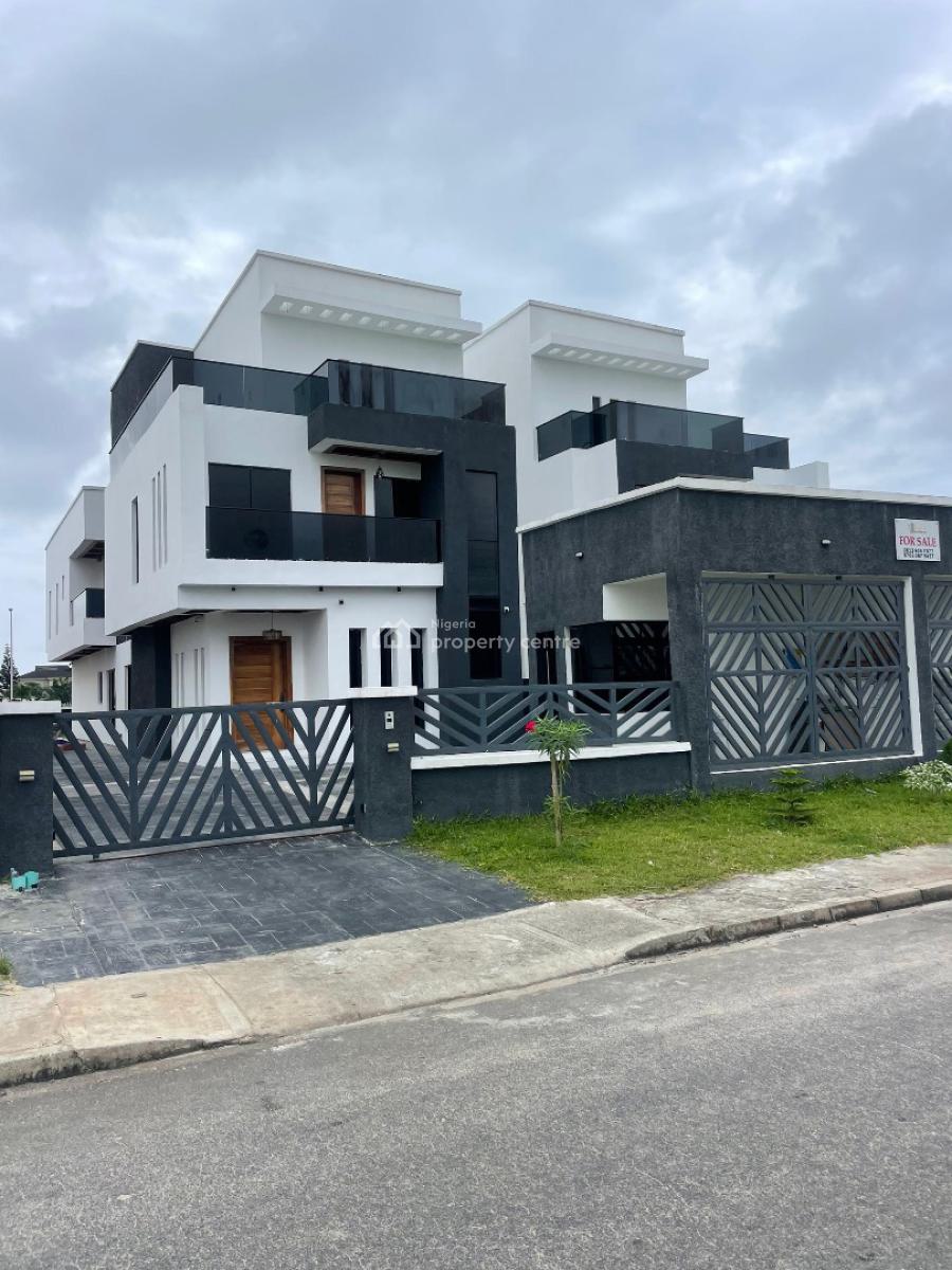 Tastefully 5 Bedroom Fully Detached Duplex with Pool, Cinema, Bq, Royal Garden Estate, Ajah, Lagos, Detached Duplex for Sale
