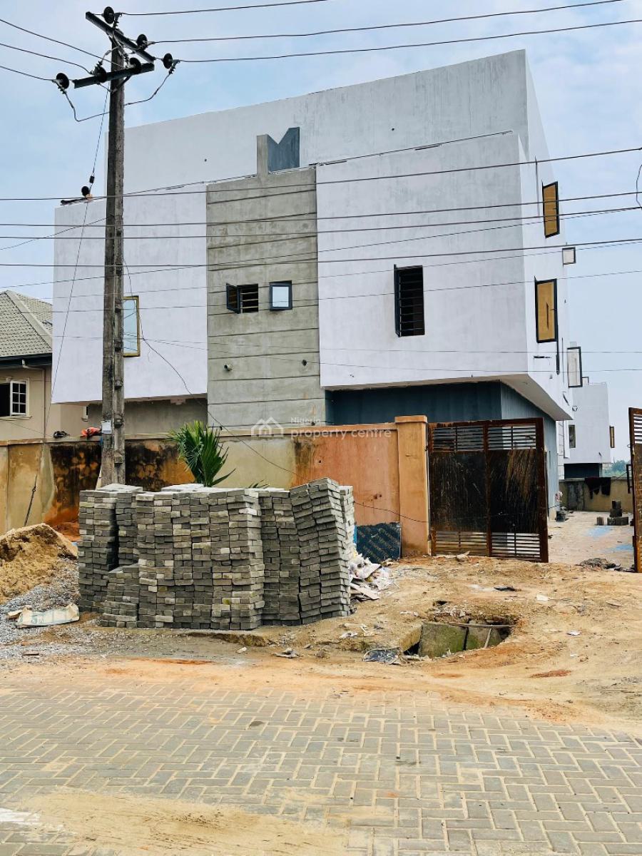 Beautifully Crafted 4 Bedroom Semi Detached Duplex + Bq in an Estate, Gra Phase 1, Magodo, Lagos, Semi-detached Duplex for Sale