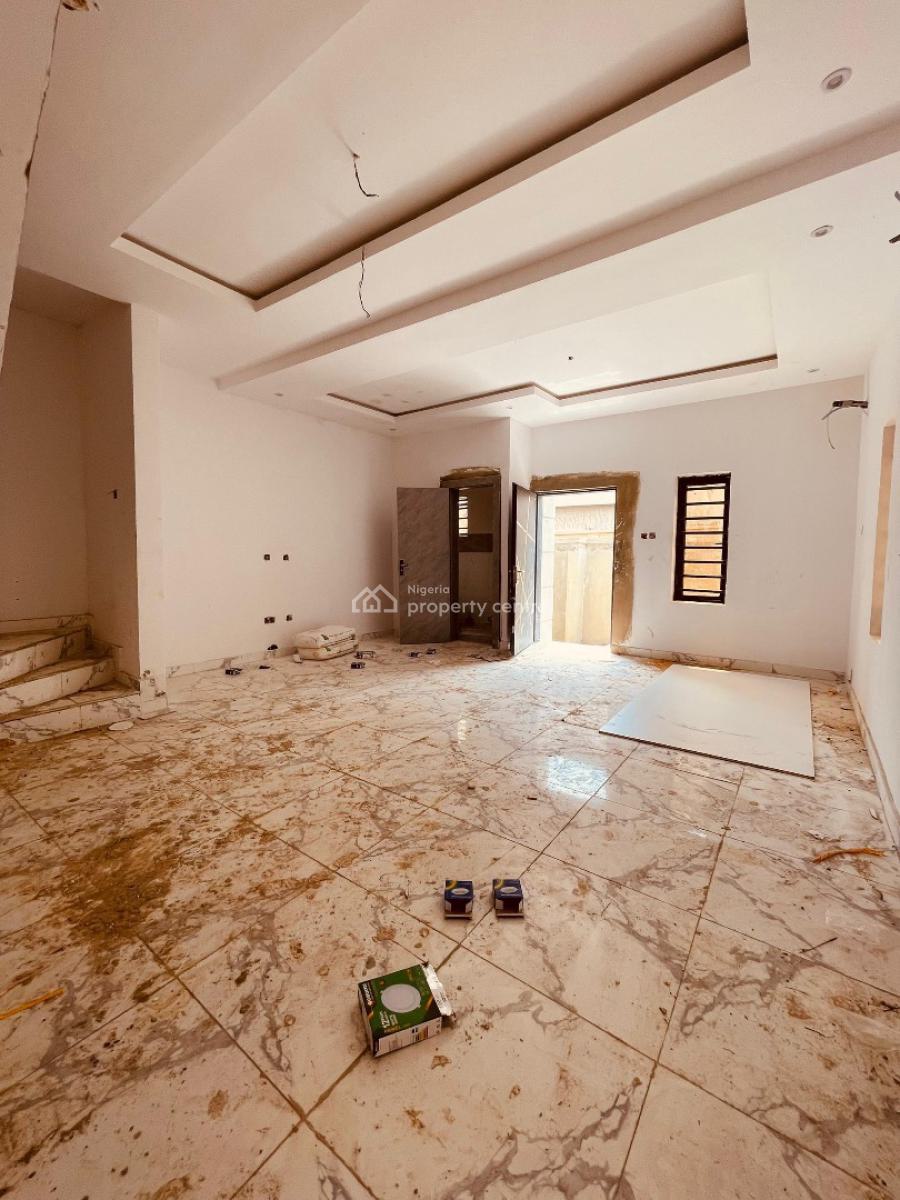 Beautifully Crafted 4 Bedroom Semi Detached Duplex + Bq in an Estate, Gra Phase 1, Magodo, Lagos, Semi-detached Duplex for Sale