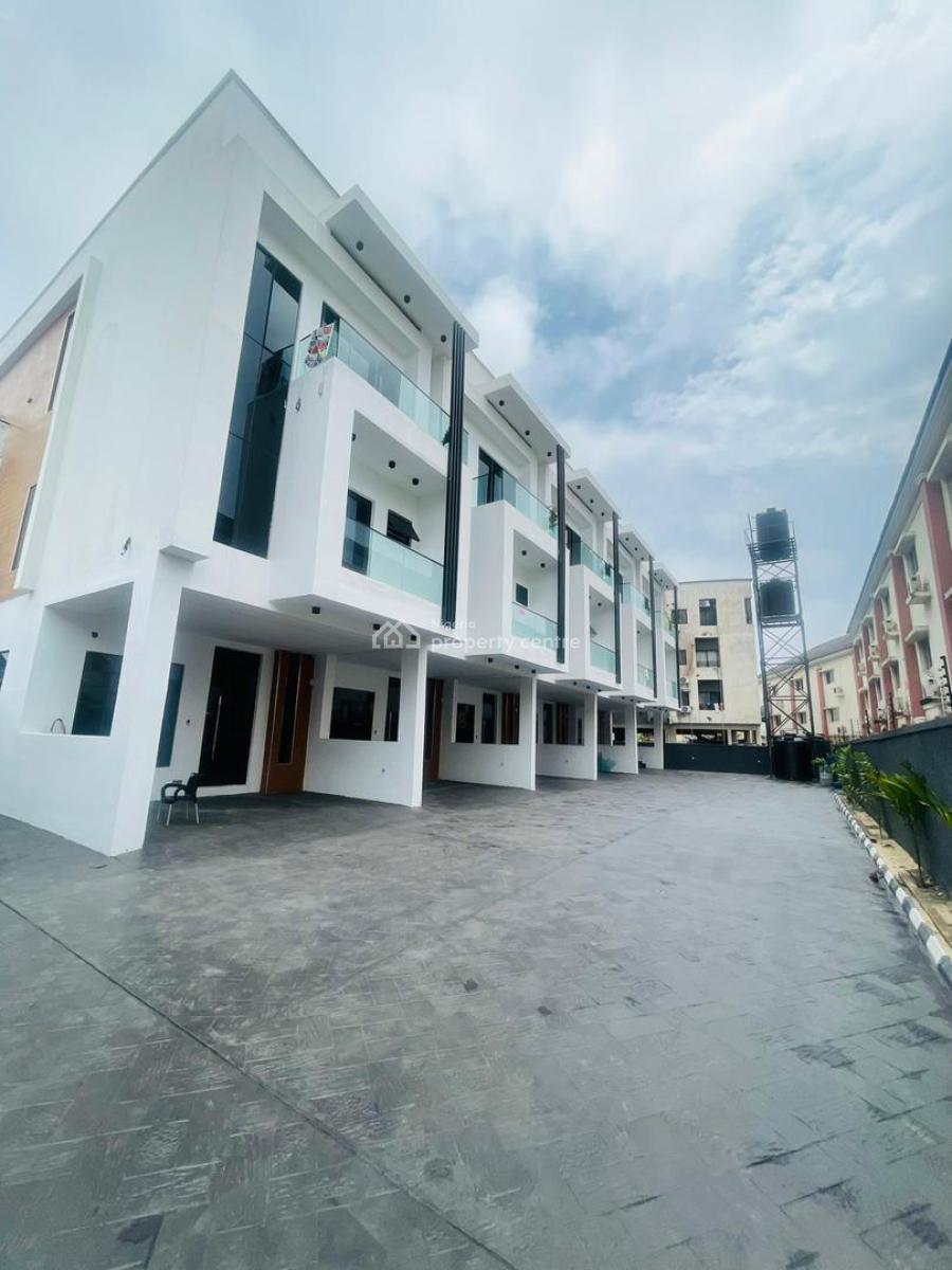 Captivating 4 Bedroomterrace Duplex + Bq & Swimming Pool in an Estate, Osapa London, Osapa, Lekki, Lagos, House for Sale