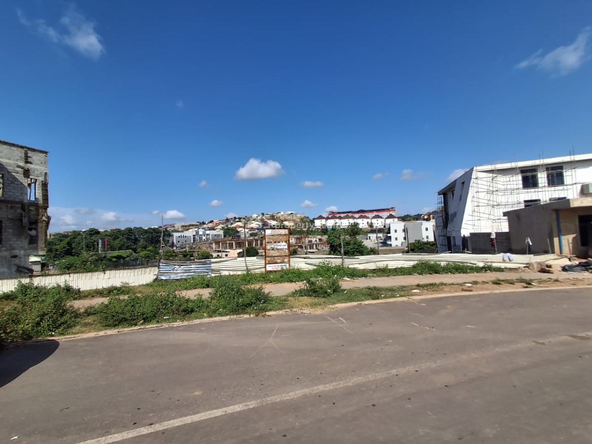 an Empty Plot of Table Residential Land Titled C of O, By Coza Church, Guzape District, Abuja, Residential Land for Sale