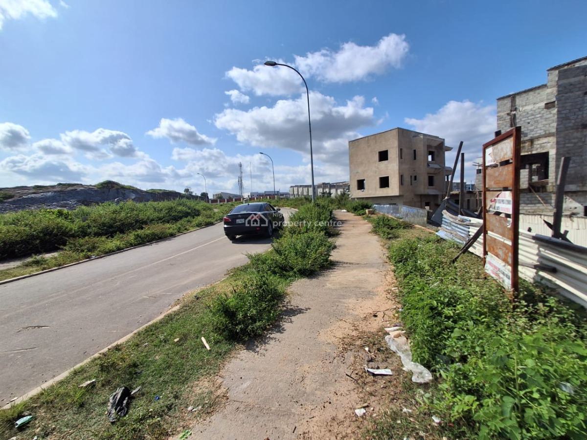 an Empty Plot of Table Residential Land Titled C of O, By Coza Church, Guzape District, Abuja, Residential Land for Sale