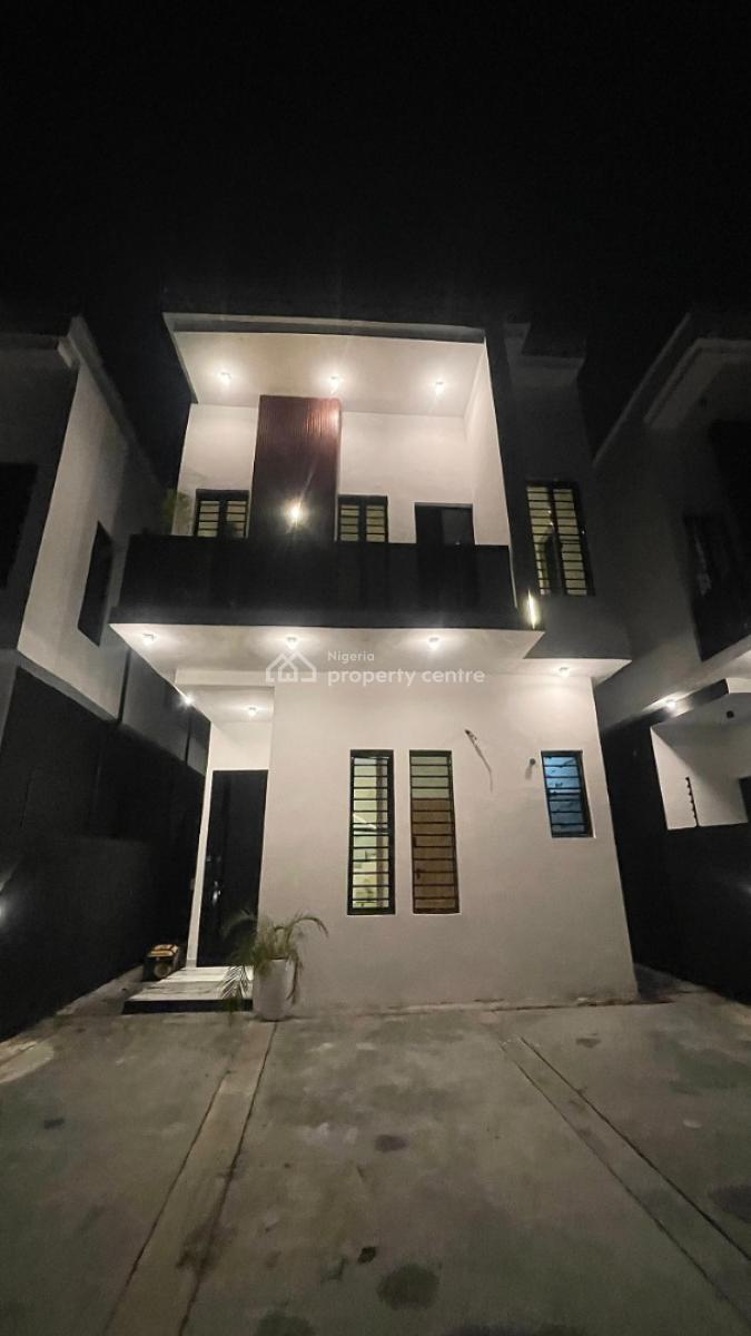 Elegant and Luxurious Fully Detached 5 Bedroom Duplex + Bq + Swimming, Chevron Drive / Agungi Accessibility - Lekki, Lekki, Lagos, Detached Duplex for Sale