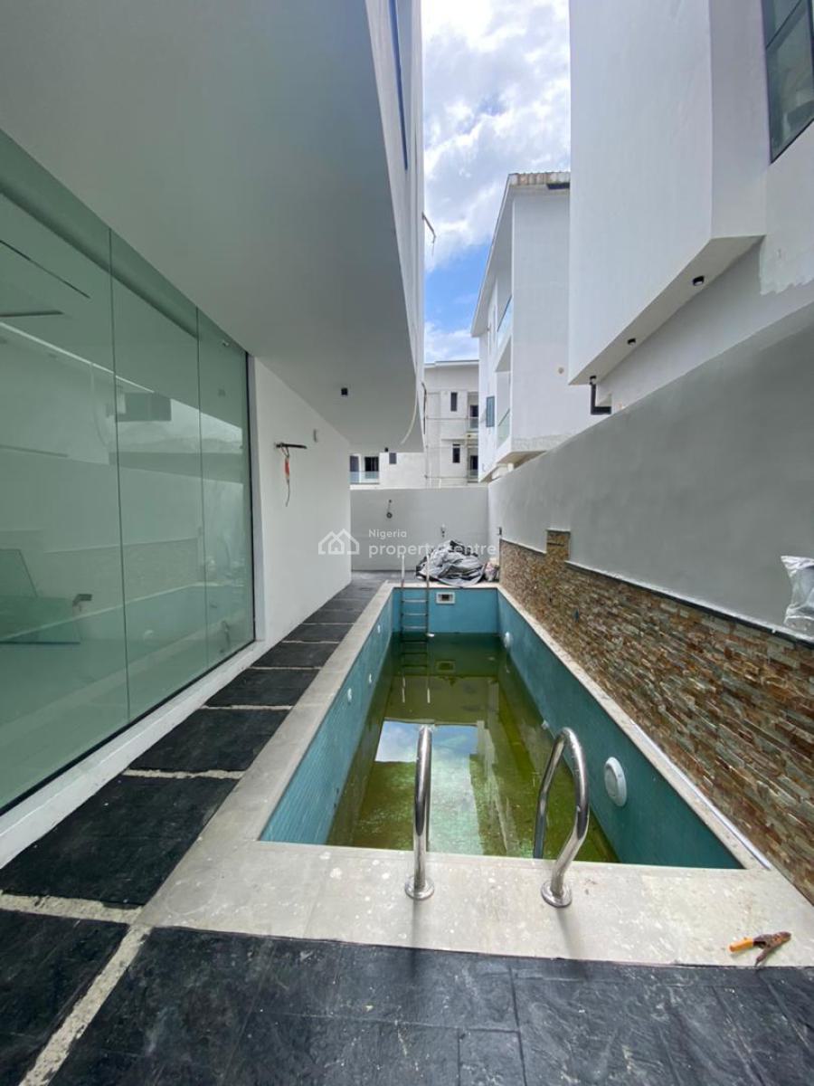 Spacious 5 Bedroom Duplex with a Bq,pool and Cinema, Lekki Phase 1, Lekki, Lagos, House for Sale
