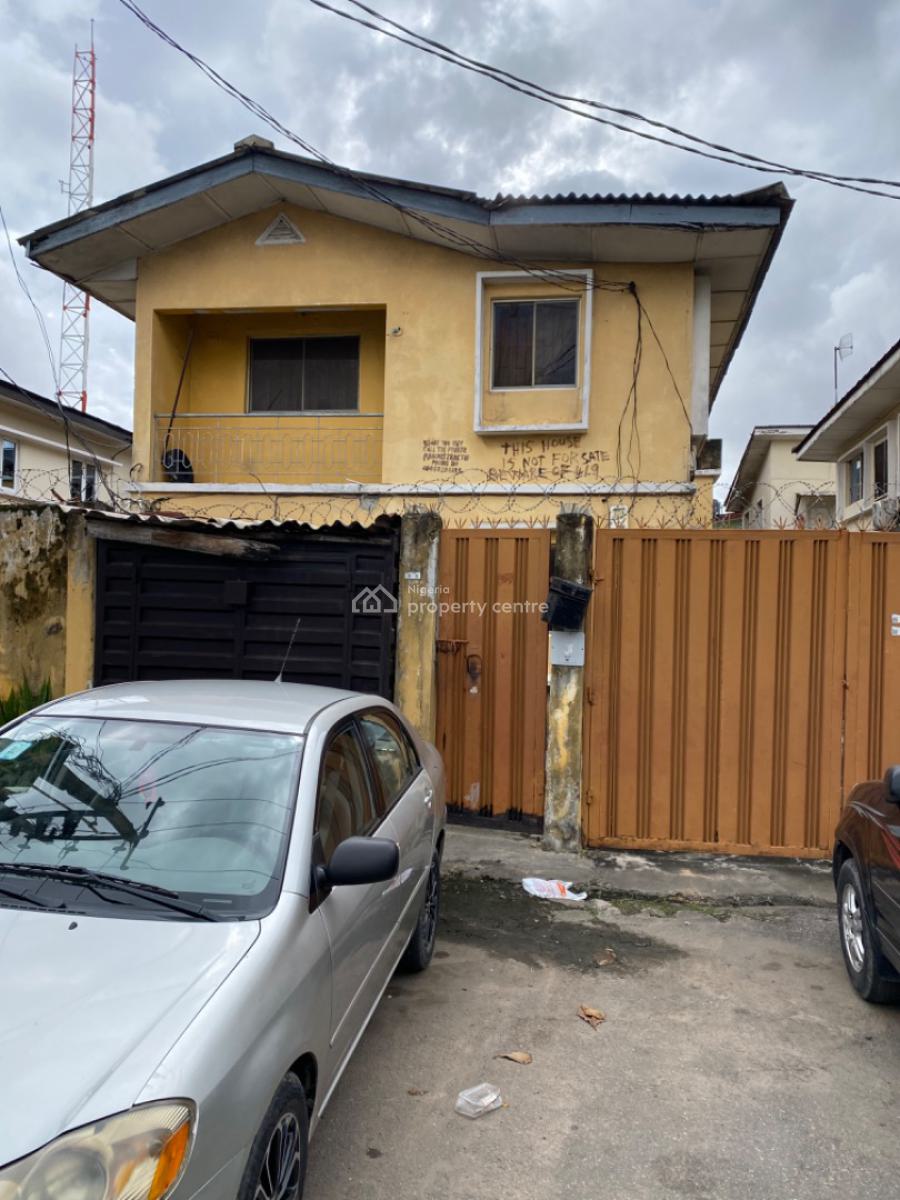 a Storey Building of 4 Flats in a Perfect Neighborhood, Off Ogunlana, Ogunlana, Surulere, Lagos, Block of Flats for Sale