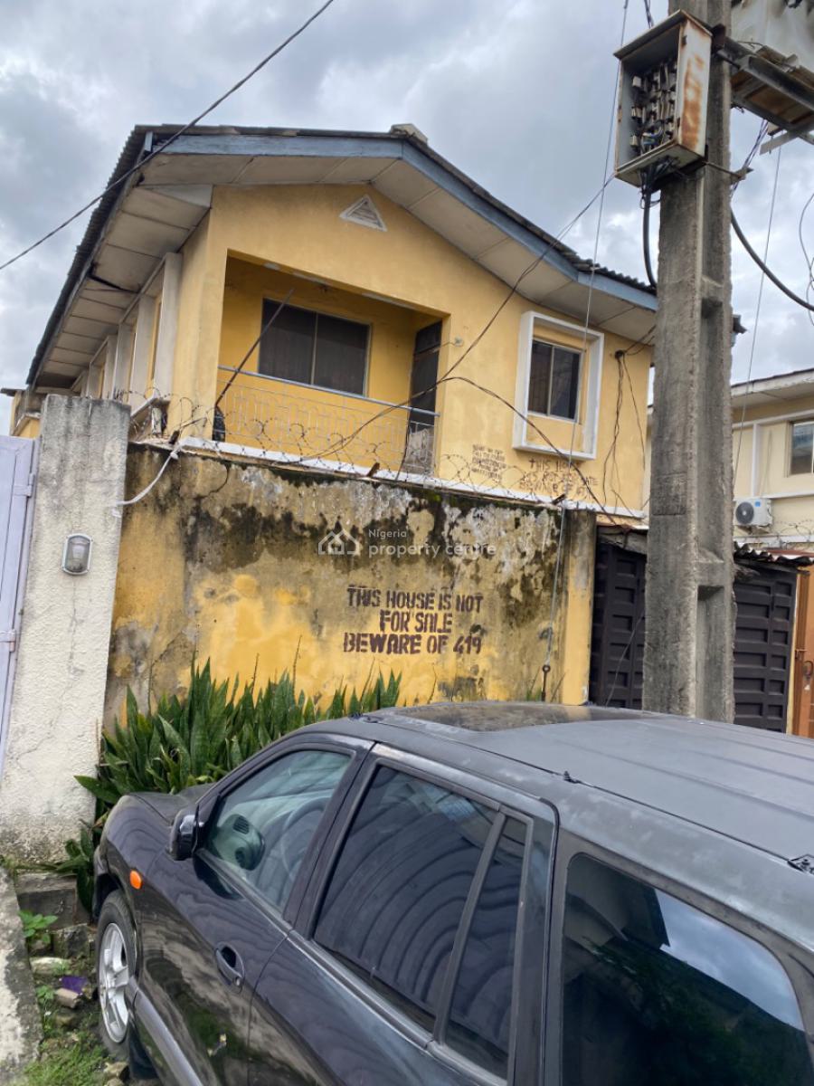 a Storey Building of 4 Flats in a Perfect Neighborhood, Off Ogunlana, Ogunlana, Surulere, Lagos, Block of Flats for Sale