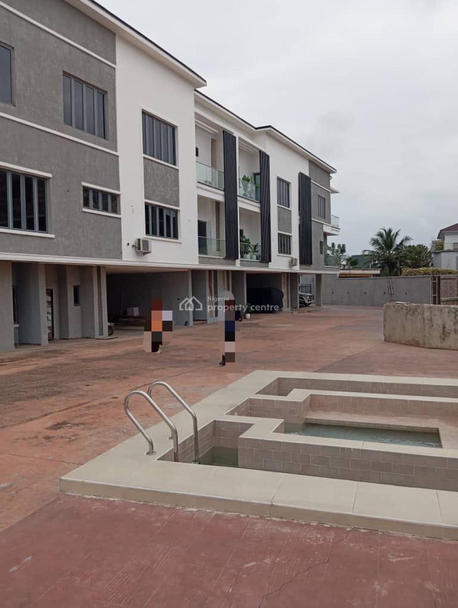 Waterfront Serviced 3 Bedroom Terrace Duplex + Bq, Banana Island, Ikoyi, Lagos, Terraced Duplex for Rent