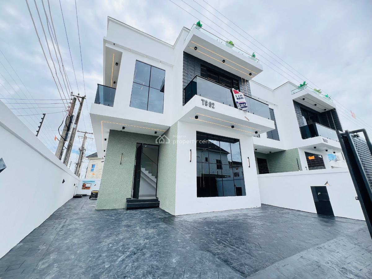 4bedroom Detached Duplex with Bq, Lekki Palm City, Lekki, Lagos, Detached Duplex for Sale