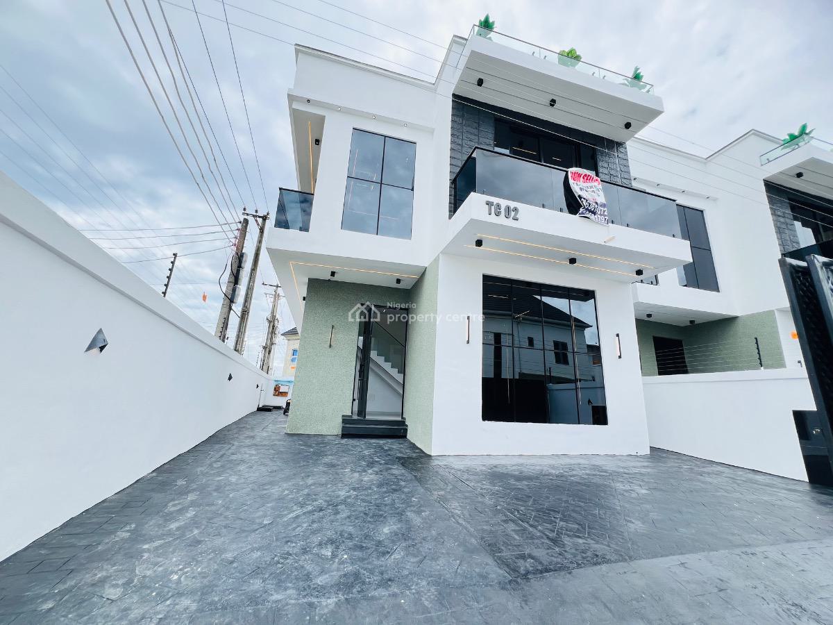 4bedroom Detached Duplex with Bq, Lekki Palm City, Lekki, Lagos, Detached Duplex for Sale