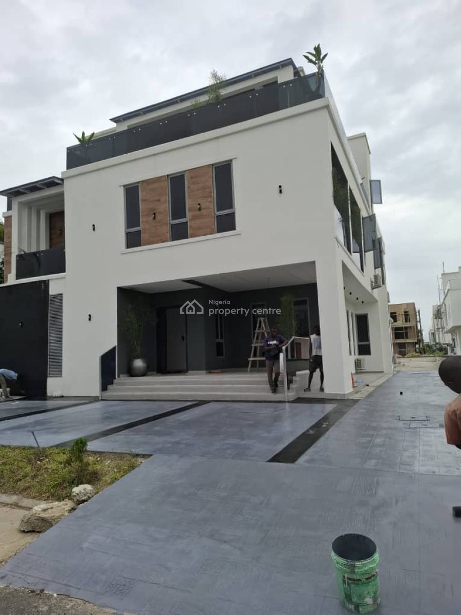 Brand New 3 Bedroom Semi Detached Duplex with a Bq, Cowrie Creeks Estate, Ikate Elegushi, Lekki, Lagos, Semi-detached Duplex for Rent