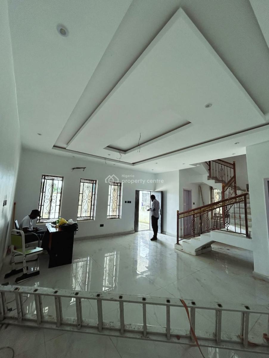Contemporary Virgin 4 Bedroom Terrace Duplex, Rukpakulusi New Layout Opposite Naf Harmony Estate Eliozu, Rukpakulusi, Port Harcourt, Rivers, Terraced Duplex for Sale