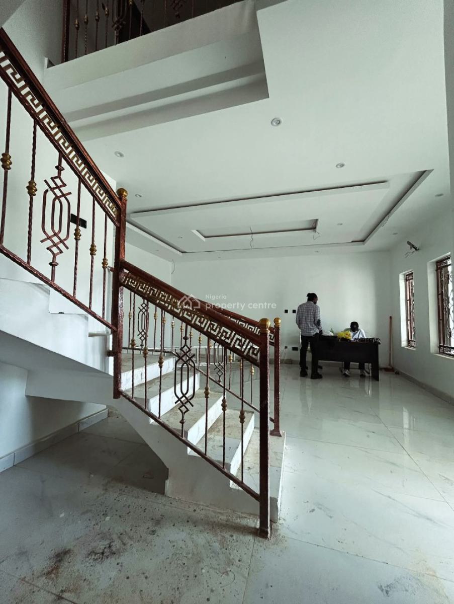 Contemporary Virgin 4 Bedroom Terrace Duplex, Rukpakulusi New Layout Opposite Naf Harmony Estate Eliozu, Rukpakulusi, Port Harcourt, Rivers, Terraced Duplex for Sale