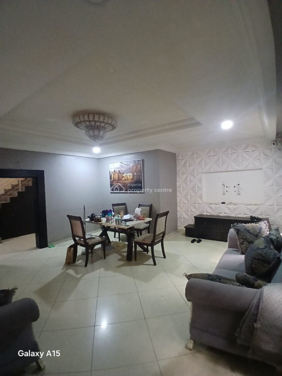 Well Build 4 Bedrooms Detached Duplex with a Room Bq &family Lounge, Within an Estate, Apo, Abuja, Detached Duplex for Rent