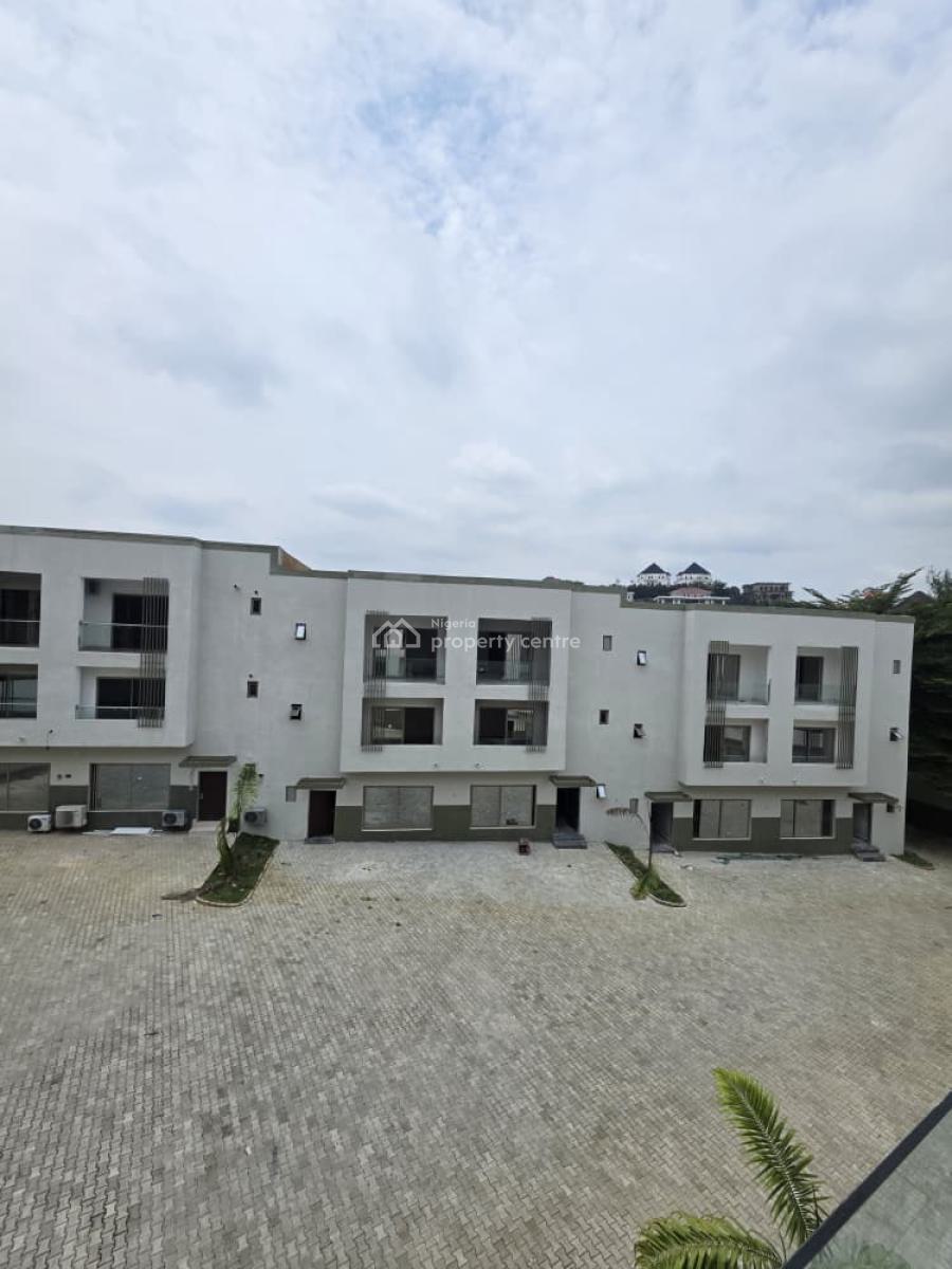 Newly Built 4 Bedroom Terrace Duplex with Bq, Maitama District, Abuja, Terraced Duplex for Sale