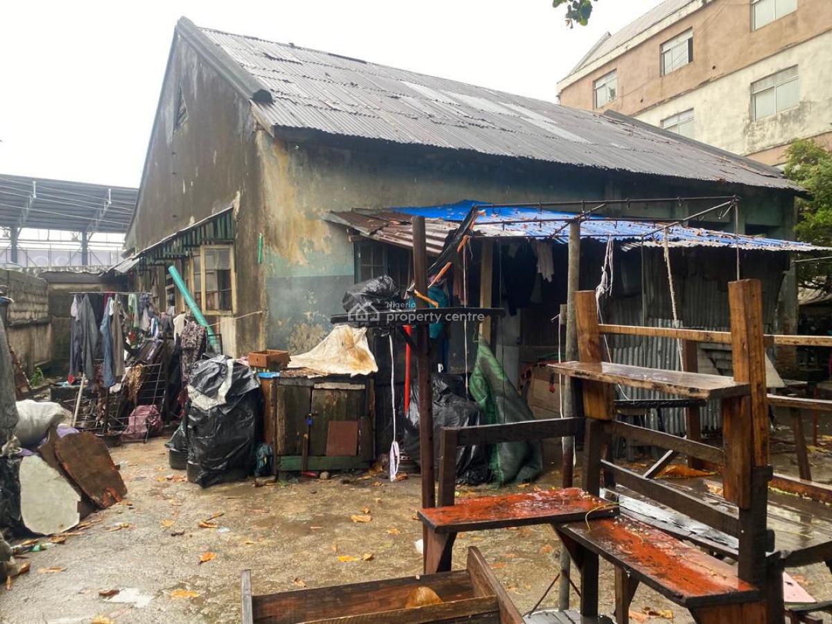 Land Measuring 870sqm with a Demolishable Colonial Style Bungalow, St Gregory Road, Obalende Bus Stop, Obalende, Lagos Island, Lagos, Commercial Land for Sale