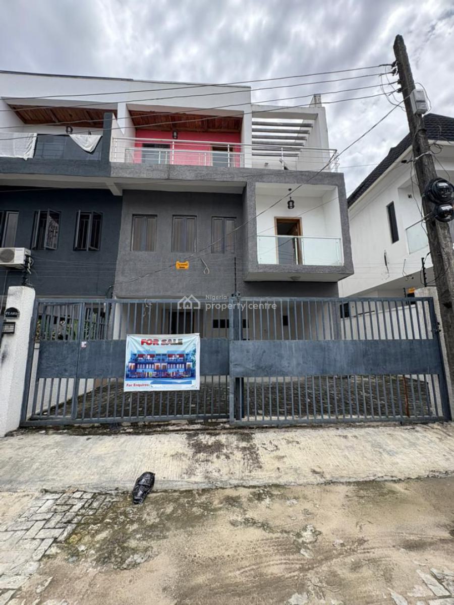 Exquisite Terrace Duplex with Spacious Rooms & High Ceiling, Idado, Lekki, Lagos, Detached Duplex for Sale