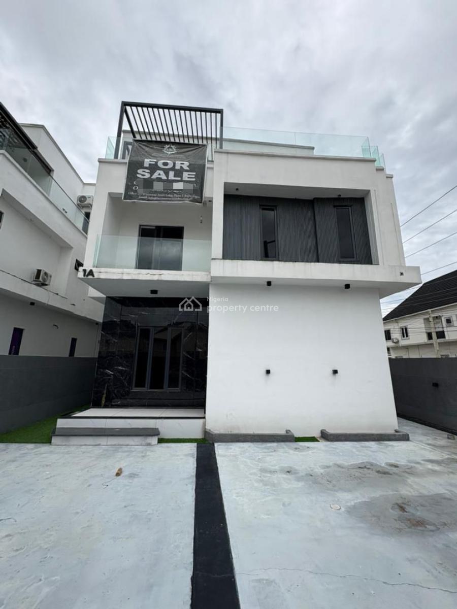 Luxury Duplex with Spacious Rooms & Private Cinema, Idado, Lekki, Lagos, Detached Duplex for Sale