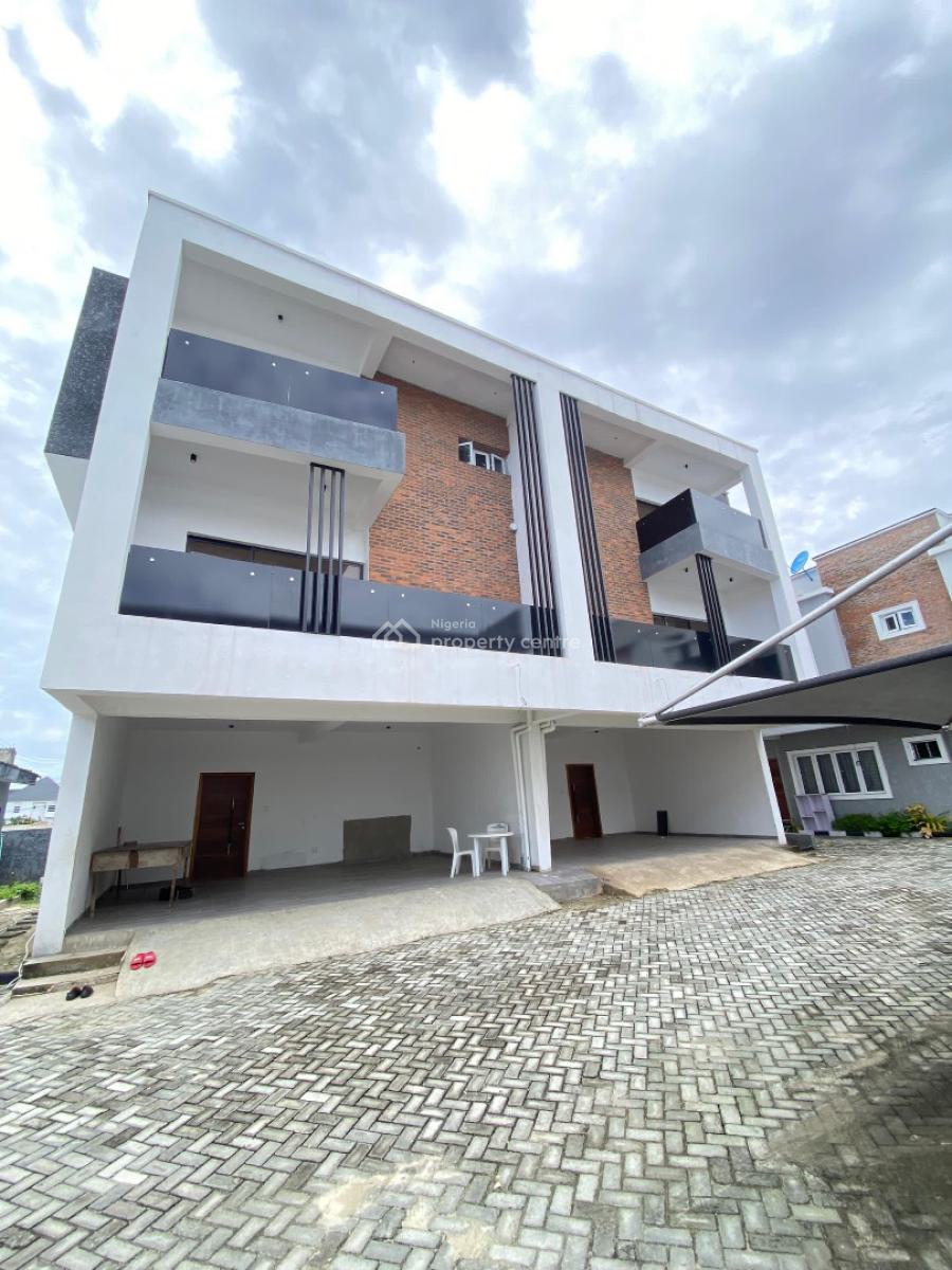 Modern 4 Bedroom Semi Detached Duplex with Bq, Ajah, Lekki, Lagos, Semi-detached Duplex for Sale