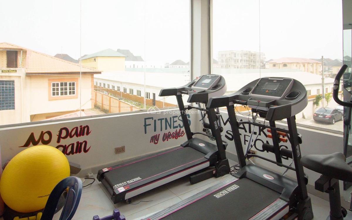 Furnished 2 Bedrooms Apartment Available, Chevron, Lekki, Lagos, Flat / Apartment for Rent