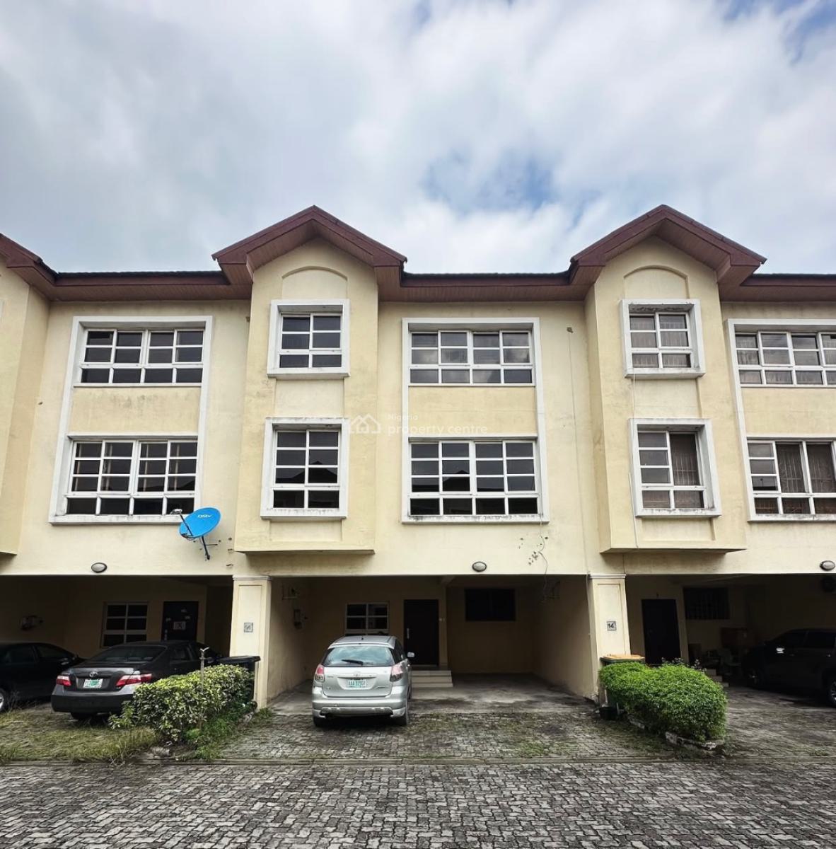 5 Bedroom Terrace Duplex, Chevron, Lekki, Lagos, Terraced Duplex for Sale
