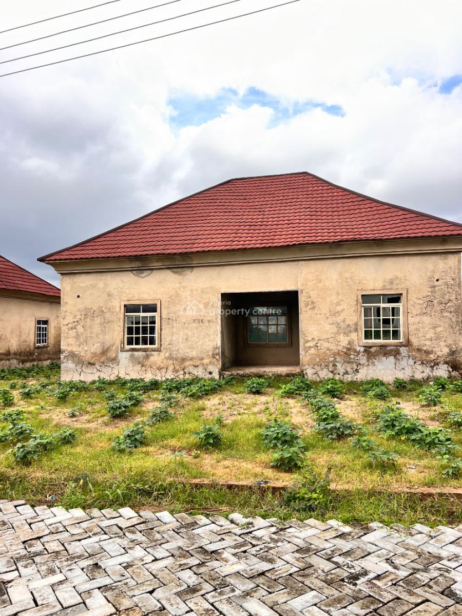 3 Bedroom Bungalow (carcass) with 10years Mortgage, Off Airport Road, Kyami, Abuja, Detached Bungalow for Sale