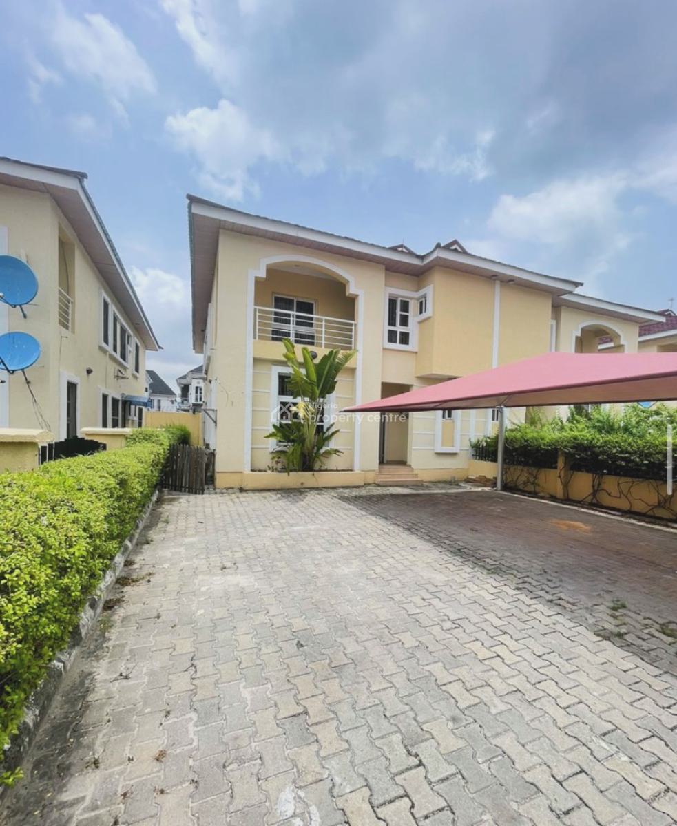 4 Bedroom Semi Duplex with Bq, Osapa, Lekki, Lagos, Semi-detached Duplex for Sale