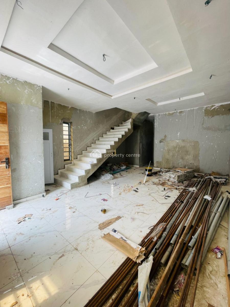 Absolutely Decent 4 Bedroom Terrace Duplex with Private Compound, Ajah, Lagos, Terraced Duplex for Sale