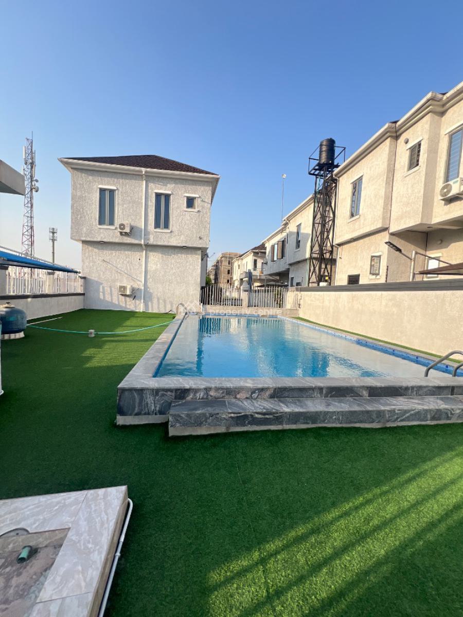 3 Bedroom Duplex with Swimming Pool, Villa Estate, Ikota, Lekki, Lagos, Semi-detached Duplex Short Let
