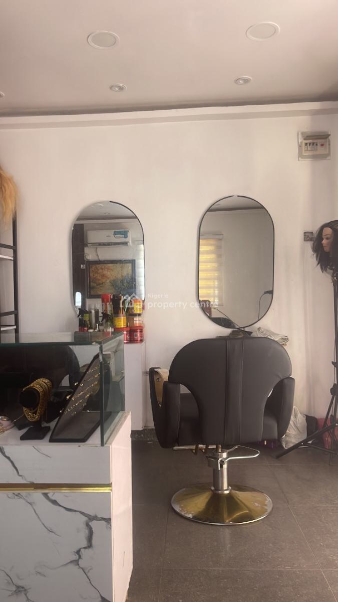 Standard Shop with Private Toilets Facing The Estate, Dkk, Sangotedo, Ajah, Lagos, Shop for Rent