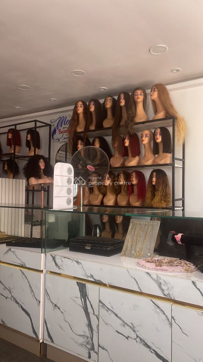 Standard Shop with Private Toilets Facing The Estate, Dkk, Sangotedo, Ajah, Lagos, Shop for Rent