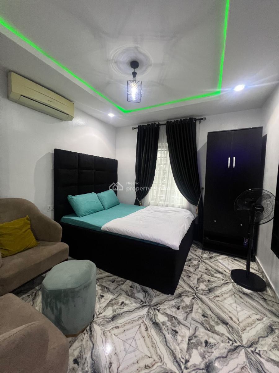 Well Furnished and Serviced Studio Apartment, 8 Lawal Street, Jibowu, Yaba, Lagos, Self Contain (single Rooms) for Rent