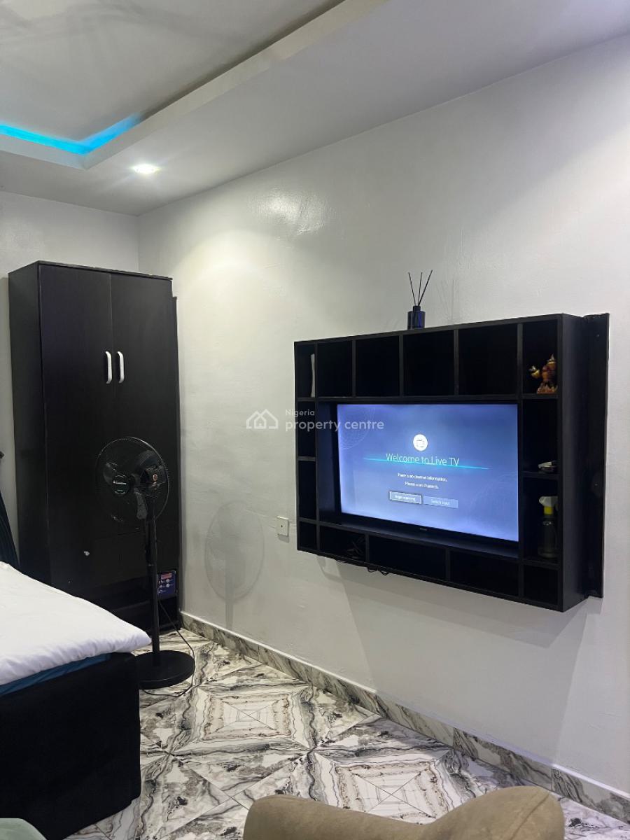 Well Furnished and Serviced Studio Apartment, 8 Lawal Street, Jibowu, Yaba, Lagos, Self Contain (single Rooms) for Rent