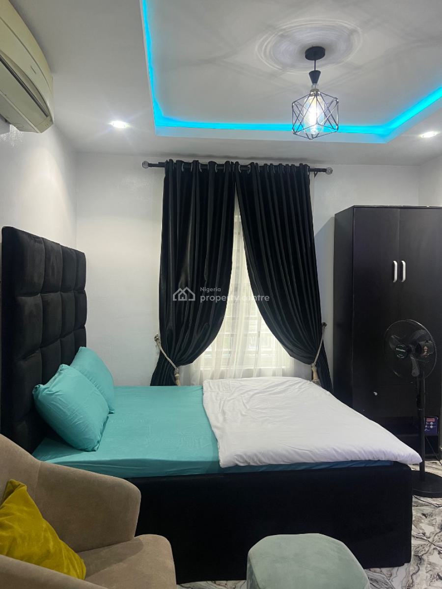 Well Furnished and Serviced Studio Apartment, 8 Lawal Street, Jibowu, Yaba, Lagos, Self Contain (single Rooms) for Rent