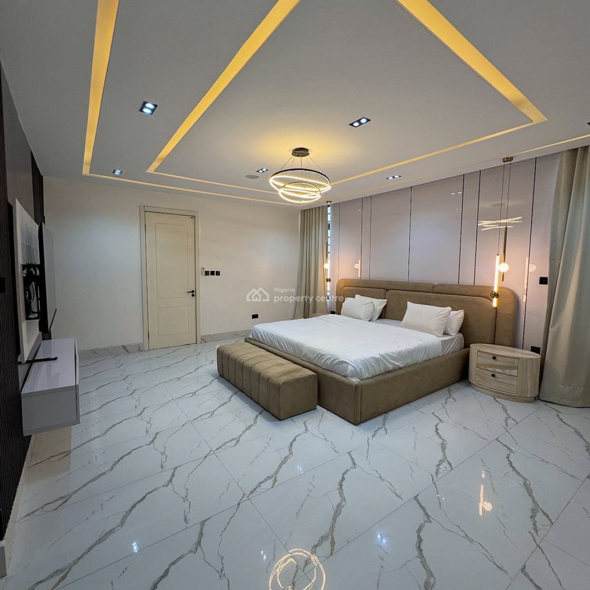 Short-spot Supreme Elite 6 Bedroom Duplex Apartment, Freedom Way, Lekki Phase 1, Lekki, Lagos, Flat / Apartment Short Let