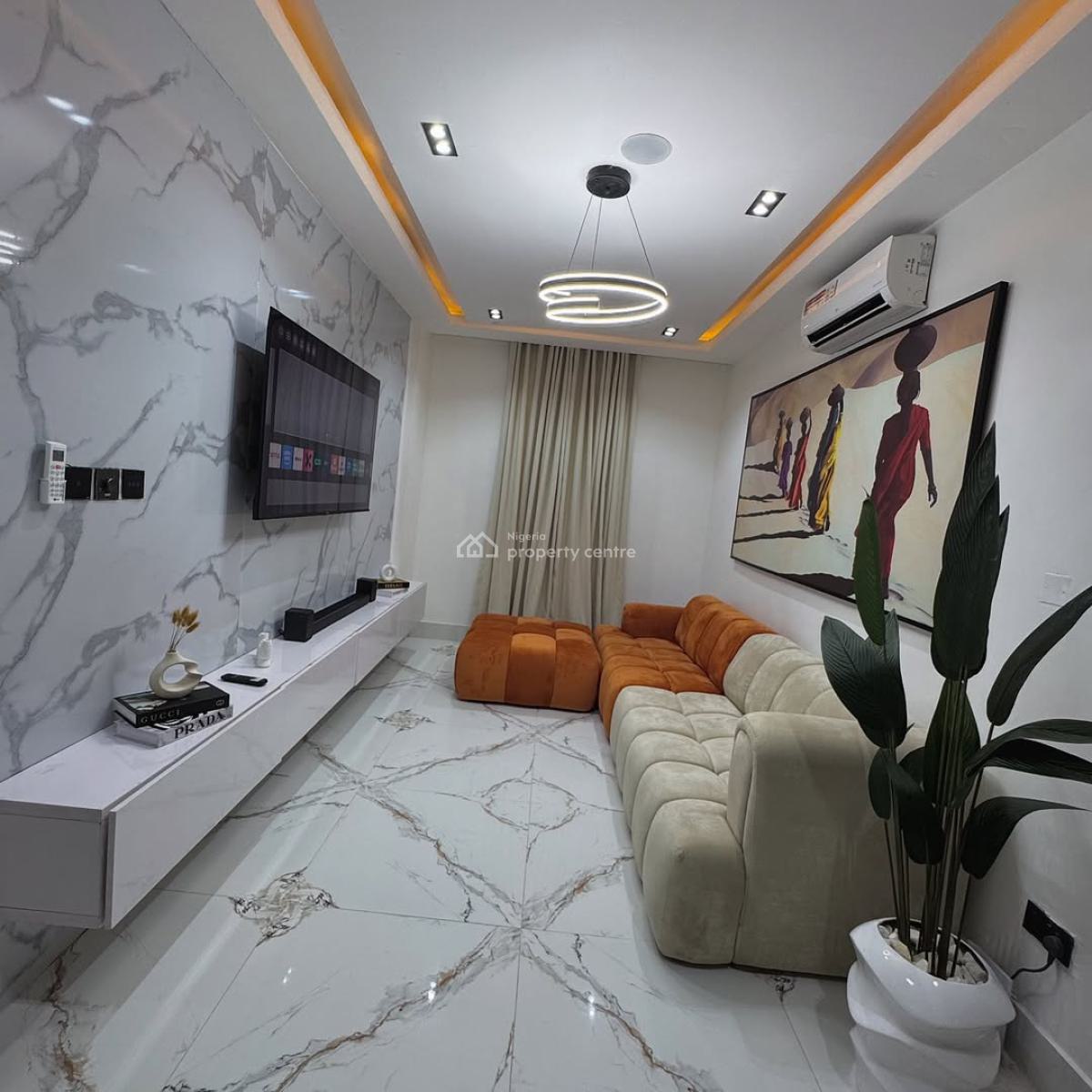 Short-spot Supreme Elite 6 Bedroom Duplex Apartment, Freedom Way, Lekki Phase 1, Lekki, Lagos, Flat / Apartment Short Let