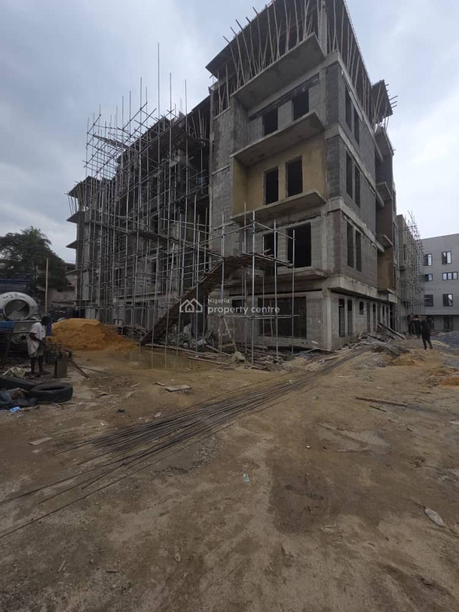 Highrise 3 Bedroom Apartment with Bq and Elevator, Adeniyi Jones, Ikeja, Lagos, Flat / Apartment for Sale
