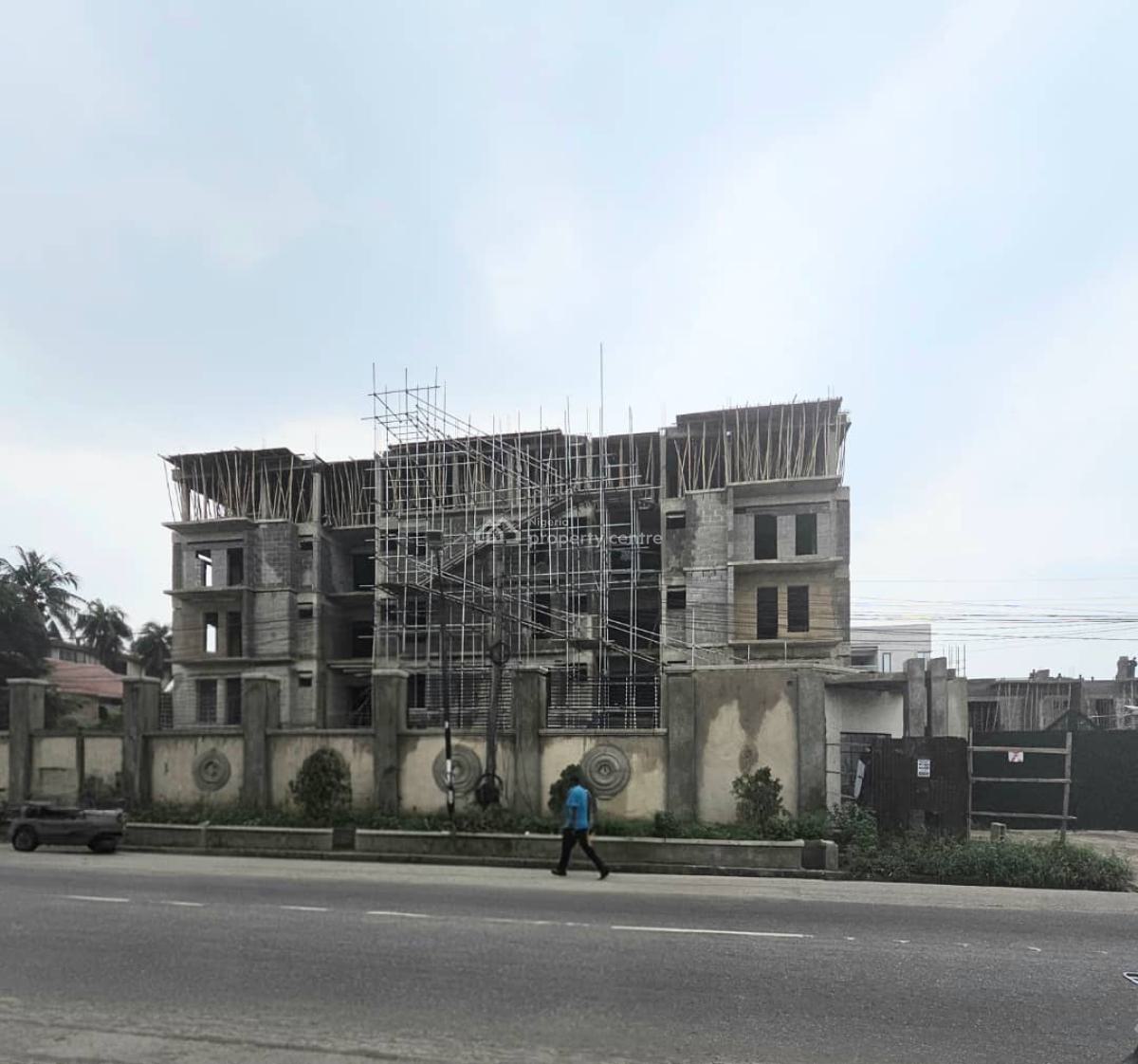 Highrise 3 Bedroom Apartment with Bq and Elevator, Adeniyi Jones, Ikeja, Lagos, Flat / Apartment for Sale