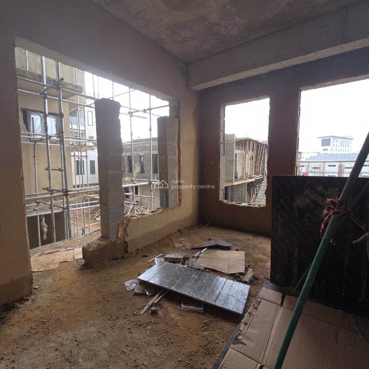 Highrise 3 Bedroom Apartment with Bq and Elevator, Adeniyi Jones, Ikeja, Lagos, Flat / Apartment for Sale