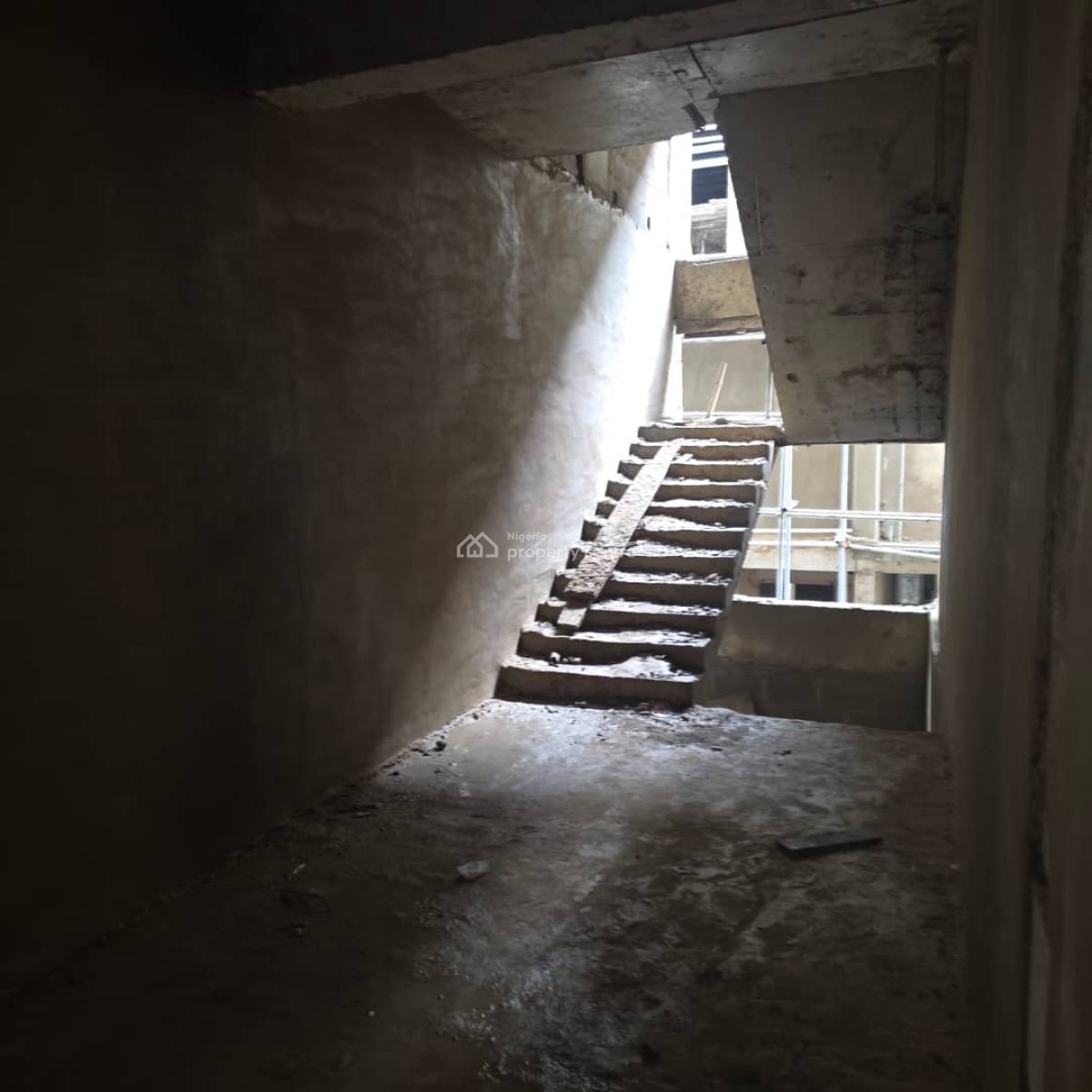Highrise 3 Bedroom Apartment with Bq and Elevator, Adeniyi Jones, Ikeja, Lagos, Flat / Apartment for Sale
