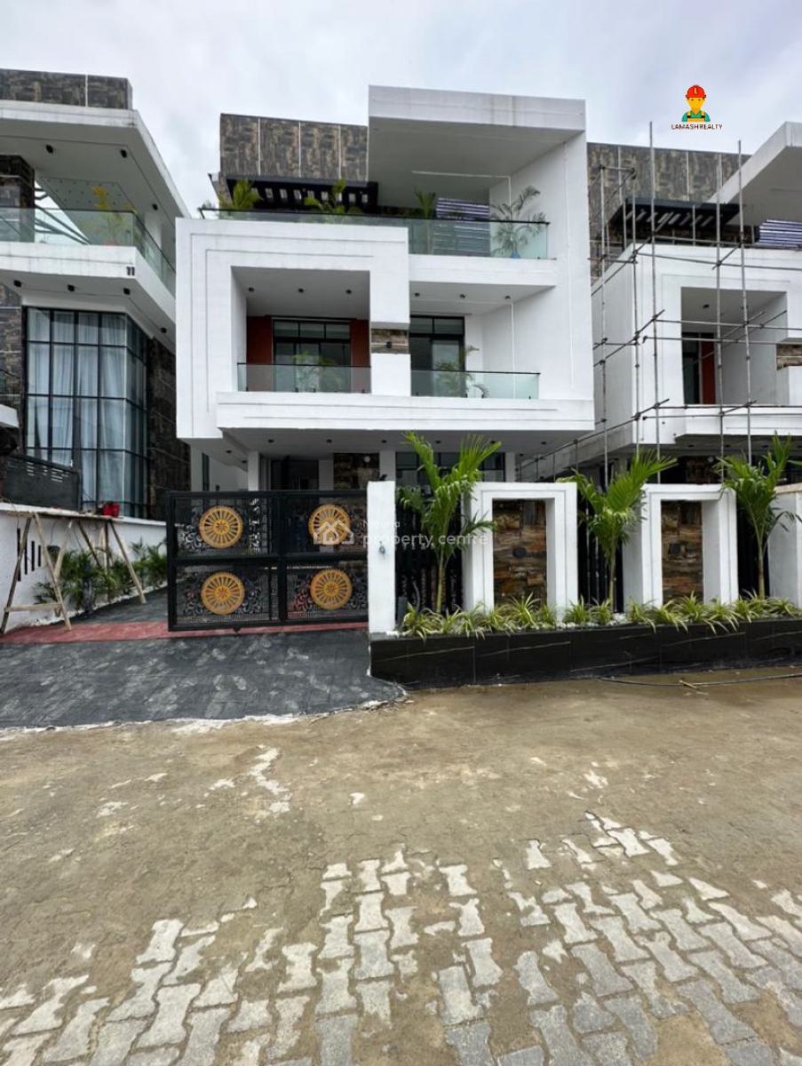 Luxury 5 Bedroom Fully Detached Duplex, Chevron, Lekki, Lagos, Detached Duplex for Sale
