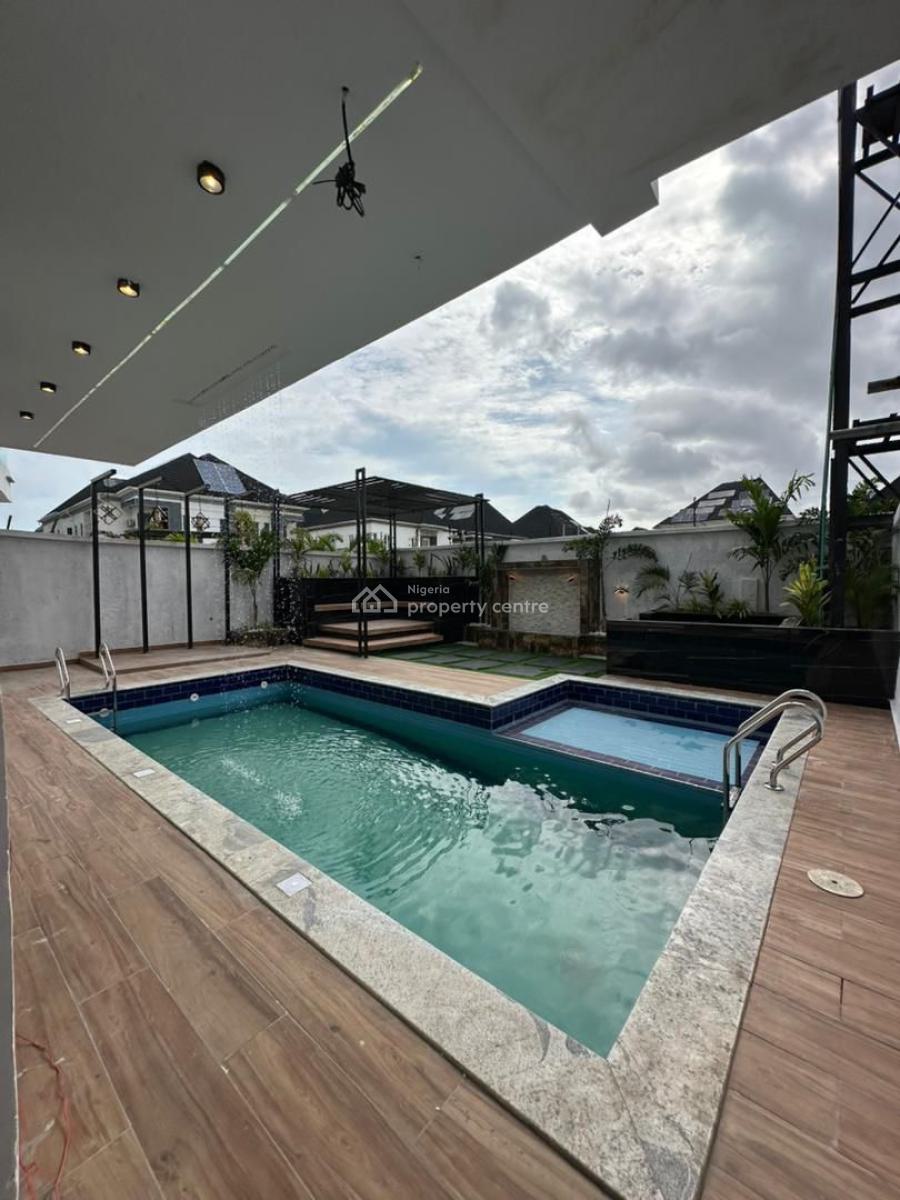 Luxury 5 Bedroom Detached Duplex with Pool, Cinema, Gym & Bq, Chevron, Lekki, Lagos, Detached Duplex for Sale