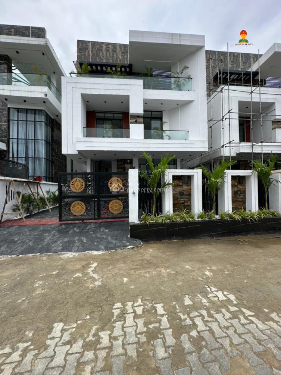 Luxury 5 Bedroom Detached Duplex with Pool, Cinema, Gym & Bq, Chevron, Lekki, Lagos, Detached Duplex for Sale