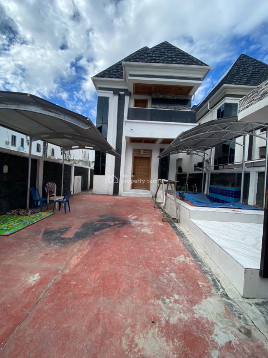 a Standard 5 Bedroom Detached Duplex with Pool and Bq, Orchid Axis, Lekki Phase 2, Lekki, Lagos, Detached Duplex for Sale