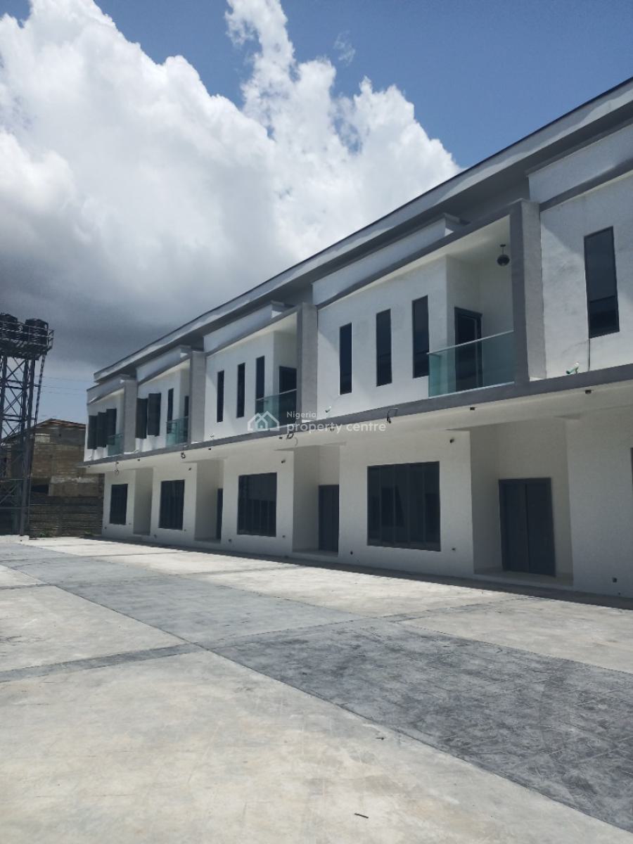 Newly Built 4 Bedroom Terrace Duplex with Spacious Rooms, Ogombo Road, Sangotedo, Ajah, Lagos, Terraced Duplex for Sale