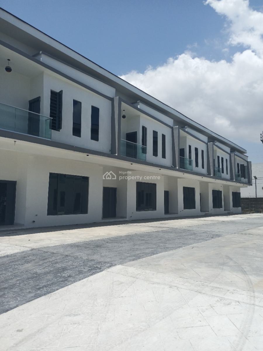 Newly Built 4 Bedroom Terrace Duplex with Spacious Rooms, Ogombo Road, Sangotedo, Ajah, Lagos, Terraced Duplex for Sale