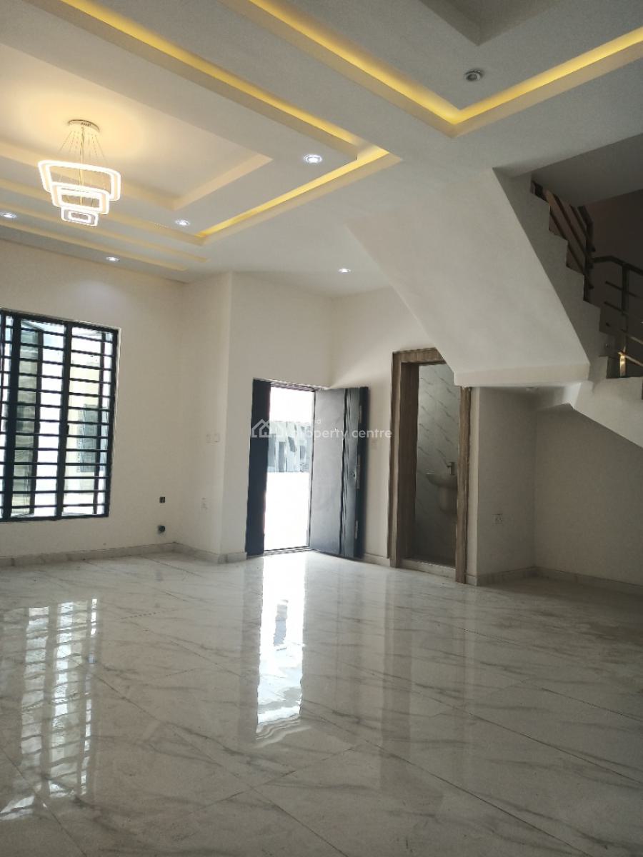 Newly Built 4 Bedroom Terrace Duplex with Spacious Rooms, Ogombo Road, Sangotedo, Ajah, Lagos, Terraced Duplex for Sale