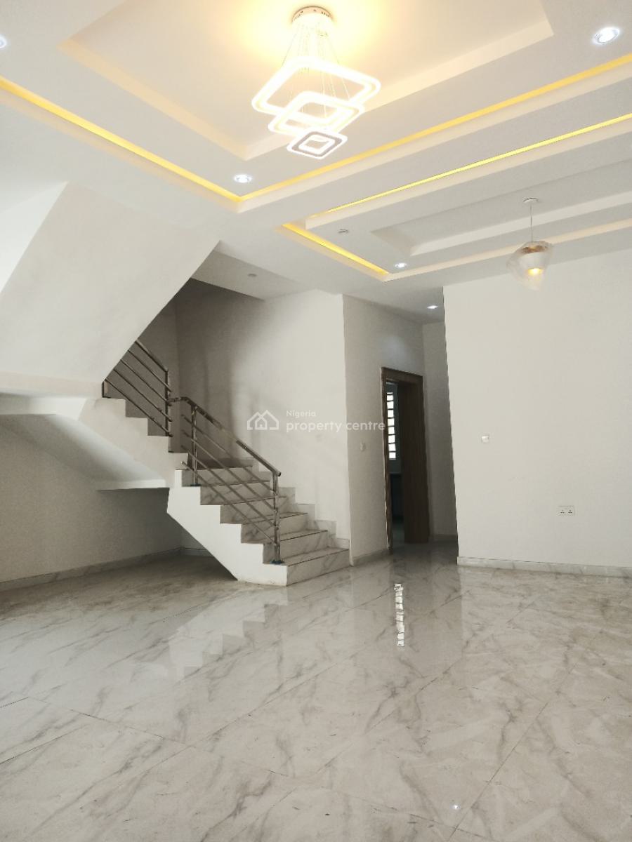 Newly Built 4 Bedroom Terrace Duplex with Spacious Rooms, Ogombo Road, Sangotedo, Ajah, Lagos, Terraced Duplex for Sale