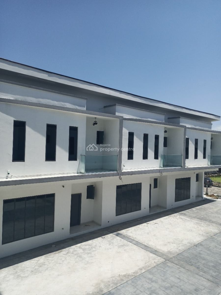 Newly Built 4 Bedroom Terrace Duplex with Spacious Rooms, Ogombo Road, Sangotedo, Ajah, Lagos, Terraced Duplex for Sale