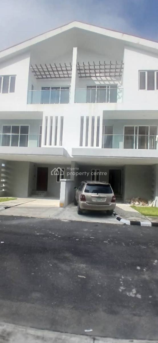 Massive Semi Detached Duplex, Twins Lake Chevron Lekki Lagos, Lekki, Lagos, Flat / Apartment for Rent